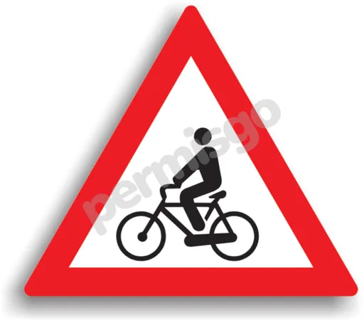 Semnul de circulație „Bicicliști”