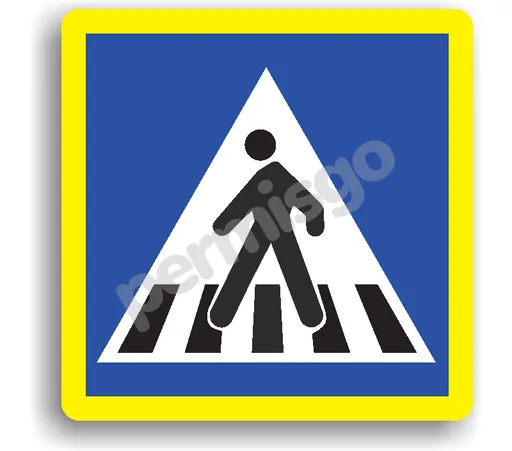 Semnul de circulație „Trecere pentru pietoni”