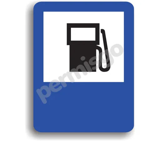Semnul de circulație „Stație alimentare cu carburant”