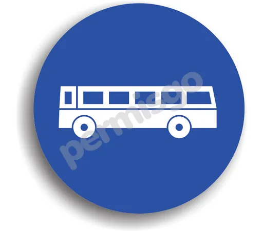 Semnul de circulație „Drum obligatoriu pentru categoria de vehicule”