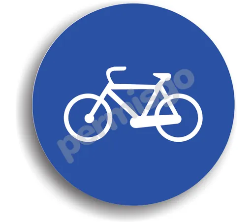 Semnul de circulație „Pistă pentru biciclete”