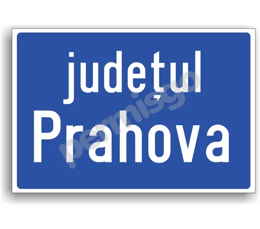 Semnul de circulație „Limitp de județ”