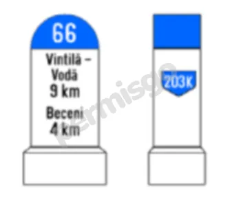 Semnul de circulație „Drum județean”