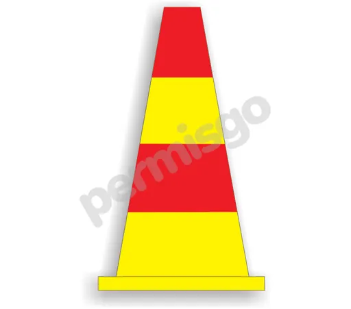 Semnul de circulație „Con de dirijare”
